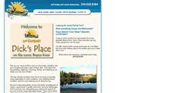 Desktop Screenshot of dickscanoe.com