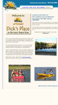 Mobile Screenshot of dickscanoe.com