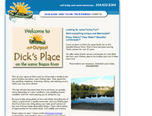Tablet Screenshot of dickscanoe.com